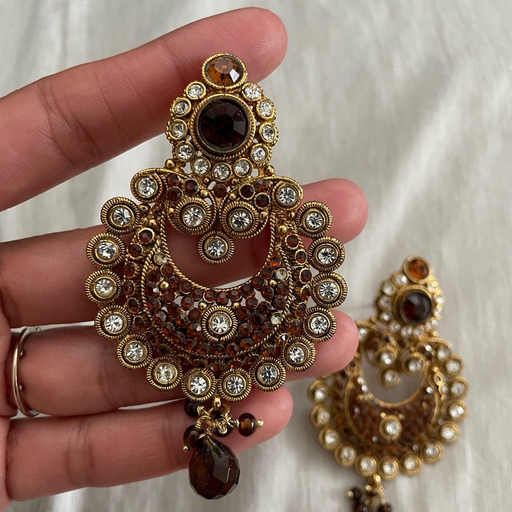 Indian earrings - Picture 2 of 2
